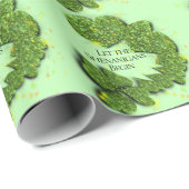 幸せな聖パトリックの日、シェナニガンを始める ラッピングペーパー (ロールコーナー)