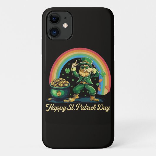 幸せな聖パトリックの日 楽しいレプラコーン Case-Mate iPhoneケース (裏面)