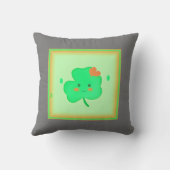 幸せな聖パトリックの日。買今 クッション (裏面)