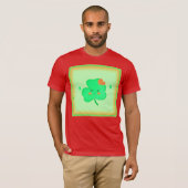 幸せな聖パトリックの日。買今 Tシャツ (正面フル)