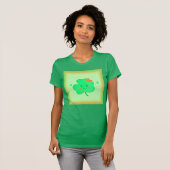 幸せな聖パトリックの日。買今 Tシャツ (正面フル)