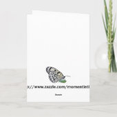 幸せな聖燭節の挨拶状 カード (裏面)