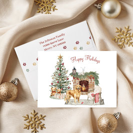 幸せな肉球祭り♪ゴールデンレトリバー シーズンカード