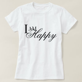 幸せな肯定メッタ・プレイヤーTシャツ Tシャツ