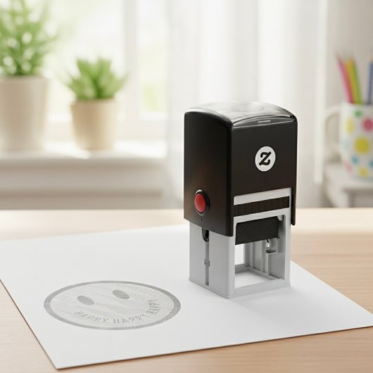 幸せな自己スタンプ セルフインキングスタンプ