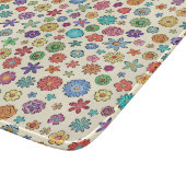 幸せな花のまな板 カッティングボード (角)