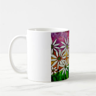 幸せな花のコーヒー・マグ コーヒーマグカップ