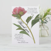 幸せな花嫁のウェディングサンクスカード サンキューカード (スタンド正面)