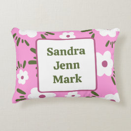 幸せな花 アクセントクッション