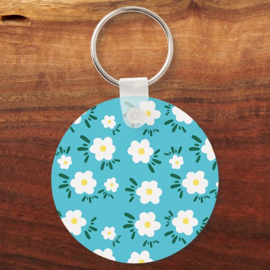 幸せな花 キーホルダー (裏面)