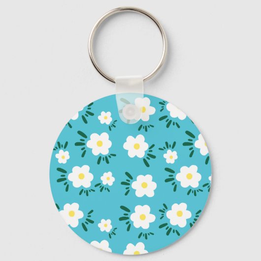 幸せな花 キーホルダー (裏面)