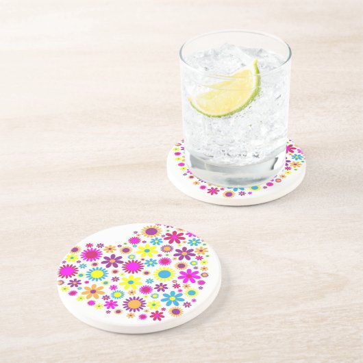 幸せな花 コースター (側面)