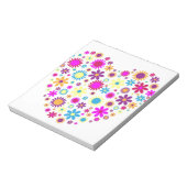 幸せな花 ノートパッド (回転)