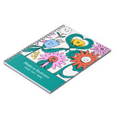 幸せな花 ノートブック (左側)