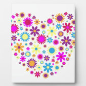 幸せな花 フォトプラーク (正面)