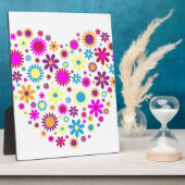 幸せな花 フォトプラーク (側面)