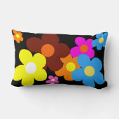 幸せな花 ランバークッション (裏面)