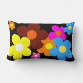 幸せな花 ランバークッション (正面)