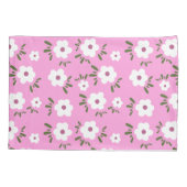 幸せな花 枕カバー (裏面)