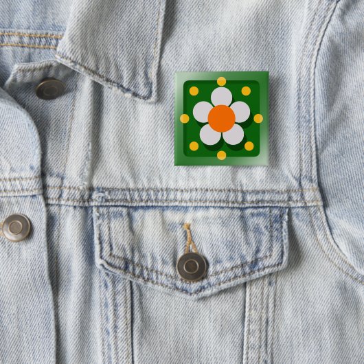 幸せな花 缶バッジ (インサイチュ)