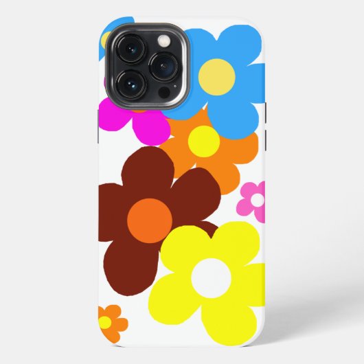 幸せな花  iPhoneケース (裏面)