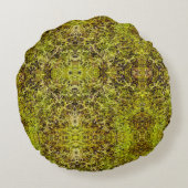 幸せな苔 ラウンドクッション (裏面)