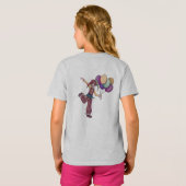 幸せな若者 Tシャツ (裏面フル)