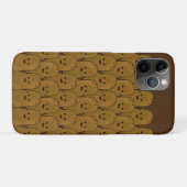 幸せな茶色の面白いポテトの集まり Case-Mate iPhoneケース (裏面(横))