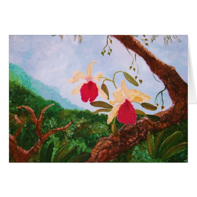 幸せな蘭 (正面横)