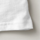 幸せな蜂のベビーのロンパース ベビーTシャツ (詳細 - 縁(白))