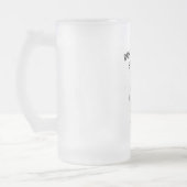 幸せな蜂を心配しないで下さい フロストグラスビールジョッキ (左)