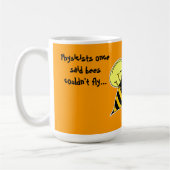 幸せな蜂 コーヒーマグカップ (左)