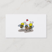 幸せな蜜蜂 名刺 (裏面)