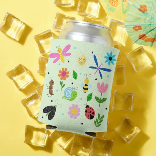 幸せな裏庭の生き物たち 缶クーラー (インサイチュ 夏)