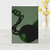 幸せな記念日の夫 カード (黄色い花)