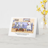 幸せな記念日猫 カード (黄色い花)