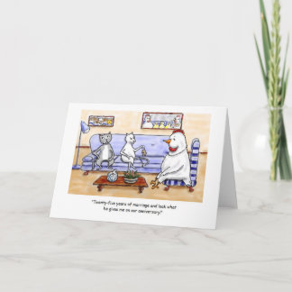 幸せな記念日猫 カード