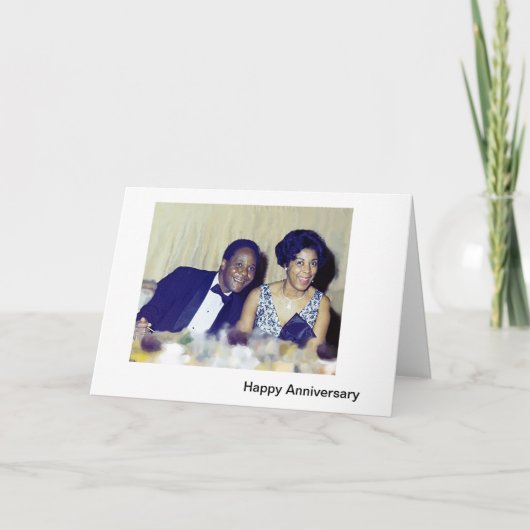 幸せな記念日 カード (正面)