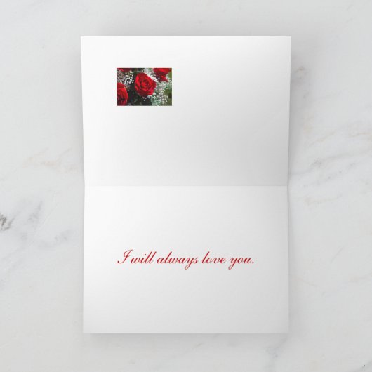 幸せな記念日! カード (内部)