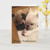 幸せな記念日 カード (黄色い花)