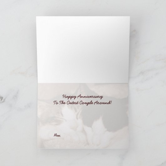 幸せな記念日 カード (内部)