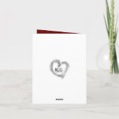 幸せな記念日 カード (裏面)