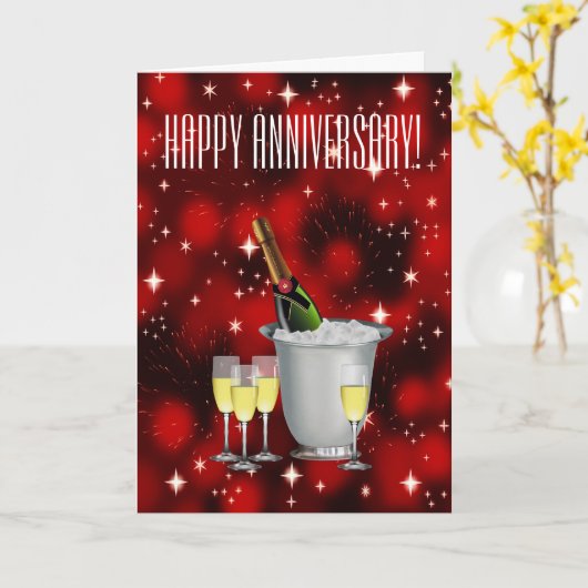 幸せな記念日! ~ カード (黄色い花)