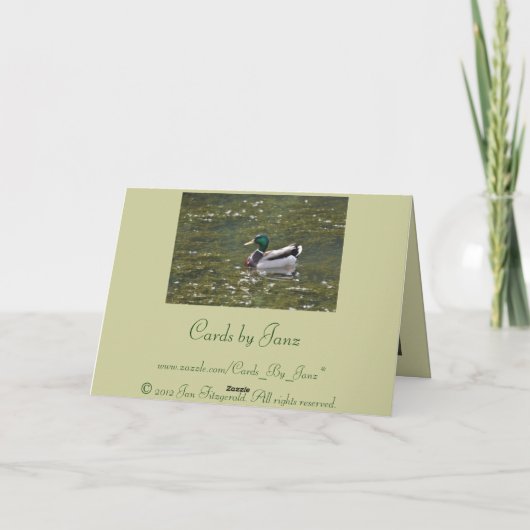 幸せな記念日 カード (裏面)