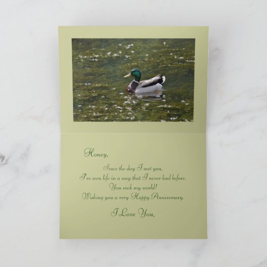 幸せな記念日 カード (内部)