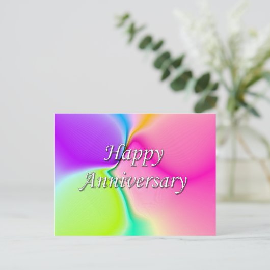 幸せな記念日 ポストカード (スタンド正面)