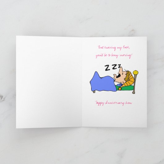 幸せな記念日。.snoring カード (内部)