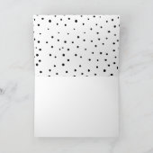 幸せな誕生日お洒落書道カード カード (内部)