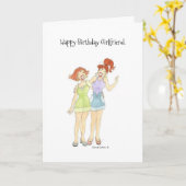 幸せな誕生日エバー誕生日カード カード (黄色い花)