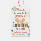 幸せな誕生日オンアースマジカル誕生日 ギフトタグ (裏面)